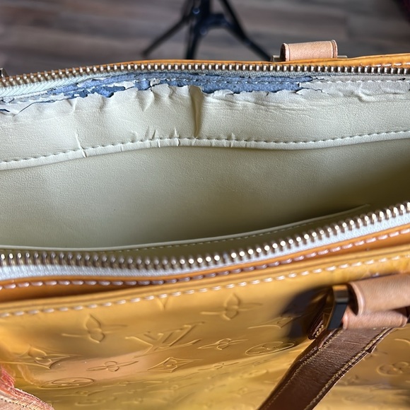 Authentic Louis Vuitton Bernie’s Columbus shoulder tote bag yellow - Picture 5 of 17